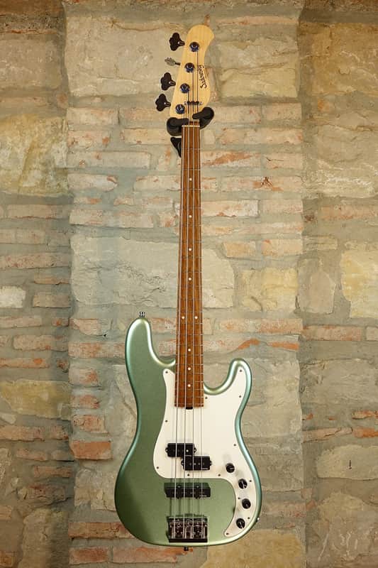 SADOWSKY MetroLine Hybrid PJ 21-4 Corde - Made in Germany - Sage Green Metallic Satin image 1
