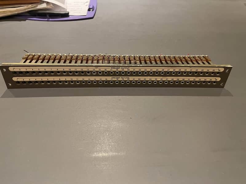 MCI 72 point TT patch bay 1981 image 1