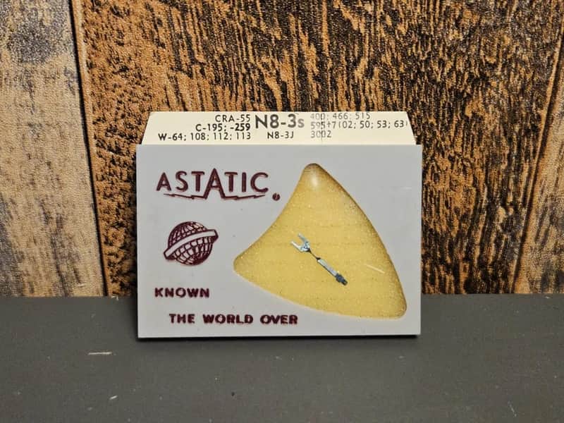 ASTATIC N8-3S SAPPHIRE PHONOGRAPH Needle | New Old Stock image 1