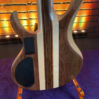 Ibanez BTB1835 NDL 5 String Electric Bass. Natural Shadow Low Gloss with Bag image 6