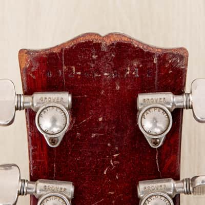 1962 Gibson Les Paul SG Standard Employee Guitar Cherry w/ Pat # Pickups, Sideways Vibrola, Case image 6