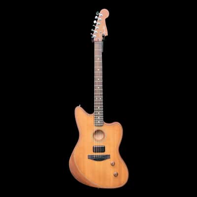 Fender Acoustasonic Standard Jazzmaster, Aged Natural image 3