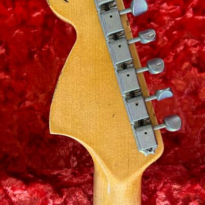Fender CS Masterbuilt Greg Fessler MVP '69 Super Heavy Relic Stratocaster 2022 - Super Heavy Relic Vintage White image 10