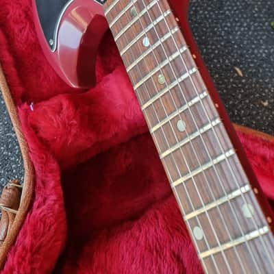 Vintage 1962 Gibson SG (Les Paul) Junior Red Refin image 6