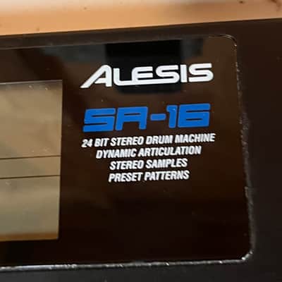Alesis SR-16 Stereo Drum Machine 2000s  - Black image 2