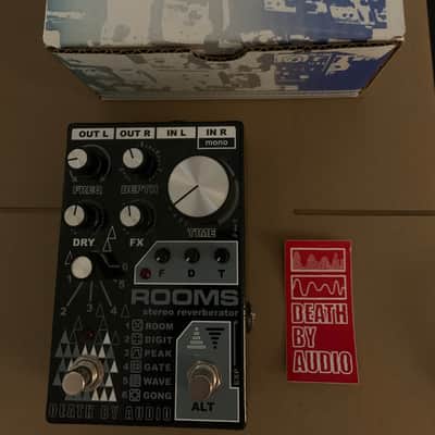Death By Audio Rooms Stereo Reverb 2020 - Black Sparkle image 1