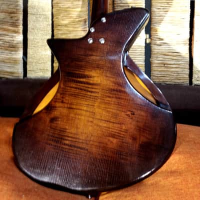 PeaceQ Custom Deluxe Goldfoil Flame Sunburst image 5