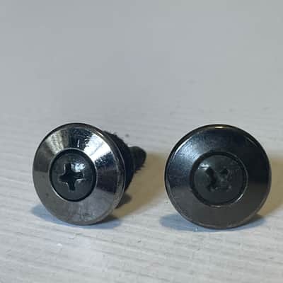 1990's Japan Ibanez S & RG Series Large Head Oversize Cosmo Black Strap Buttons image 2