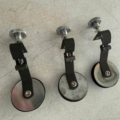 Set of (3) Vintage Ludwig Rotary Dampers… Great Condition image 5