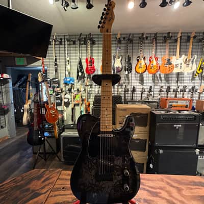 Fender FSR Black Paisley Telecaster 2012 - Black Paisley image 1