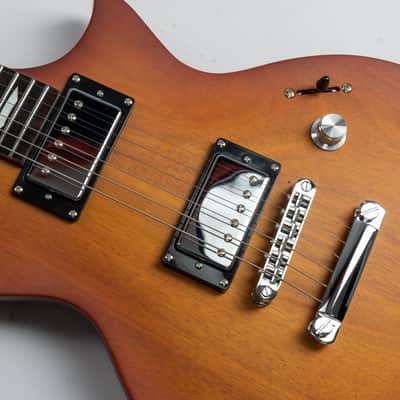 Eart EGLP-610, Roasted Mahogany Solid Body, 3-Way Switch 1 Tone 1 Volume,22 Stainless Steel Frets, Honey Tea image 3