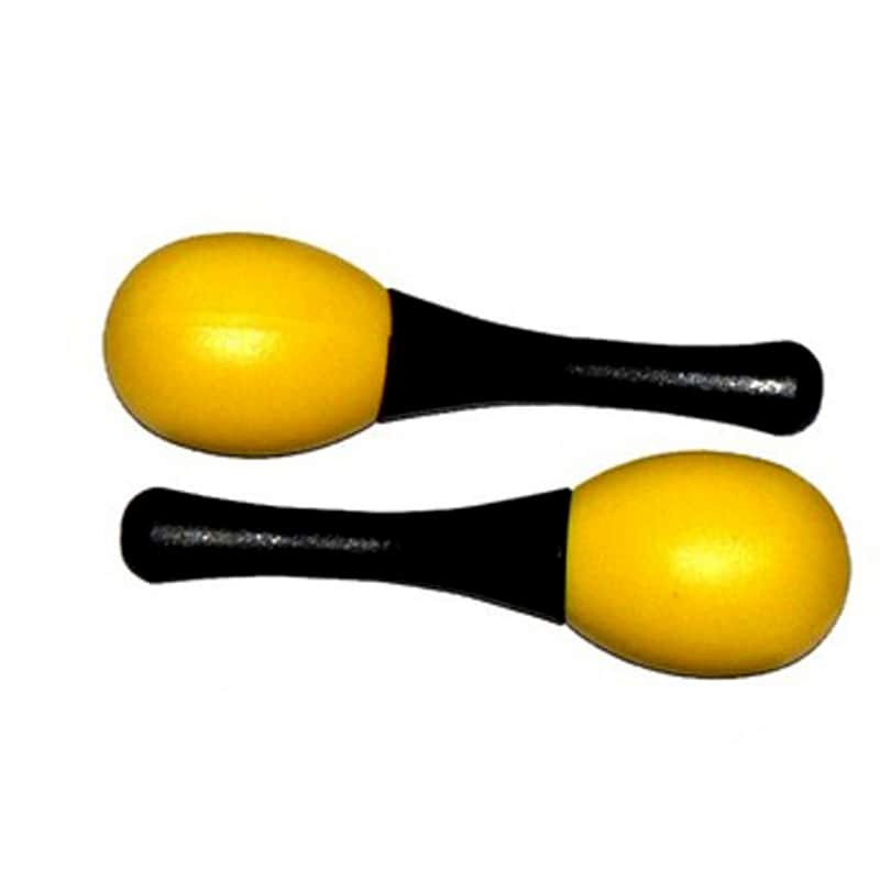 PEACE RH-59 Coppia Mini Maracas in PVC colorato image 1