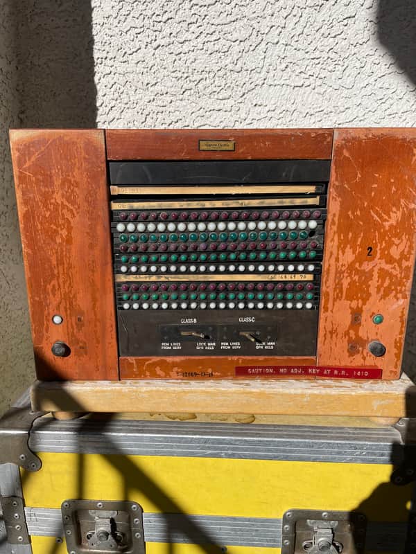 Vintage Western Electric Wood Lights Switch Box
