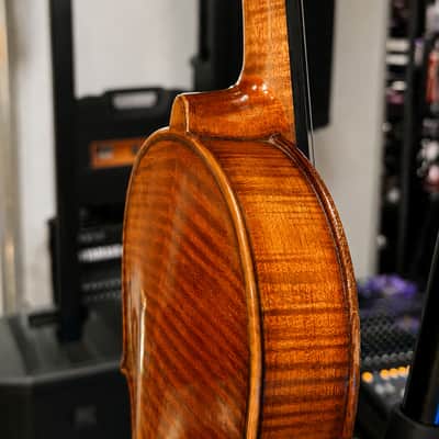 1938 Oskar C. Meinel Stradivarius Model Violin Markneukirchen Germany image 7