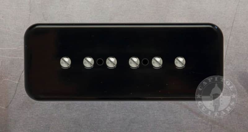 Bare Knuckle PIG 90 / P-90 BRIDGE soapbar Pickup in BLACK image 1
