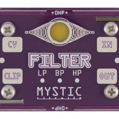 Mystic Circuits 0HP Filter [USED] image 1
