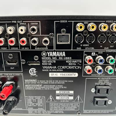 Yamaha RX-V663 7.2 Surround Receiver image 9