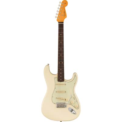 Fender American Vintage II 1961 Stratocaster Electric Guitar - Rosewood Fingerboard, Olympic White image 1