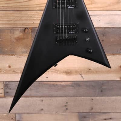 Jackson JS Series Rhoads JS22-7 RR HT 7-String Electric Guitar Satin Black "Excellent Condition" image 1