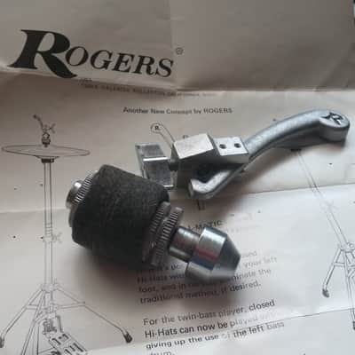 Vintage Rogers SUPREME Drop Hi Hat Clutch 70s NICE Dual-Matic 48-1801 Original Booklet NO TARIFFS !! image 2