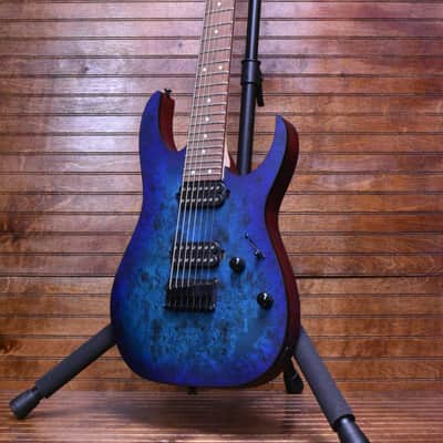 Ibanez RG7421PB, Sapphire Blue 7-String Electric Guitar image 3