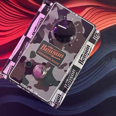 Benson Amps Germanium boost - Limited edition camo image 1
