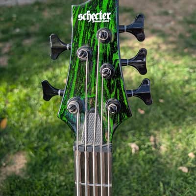 Schecter C-5 Silver Mountain- TOXIC VENOM! image 7