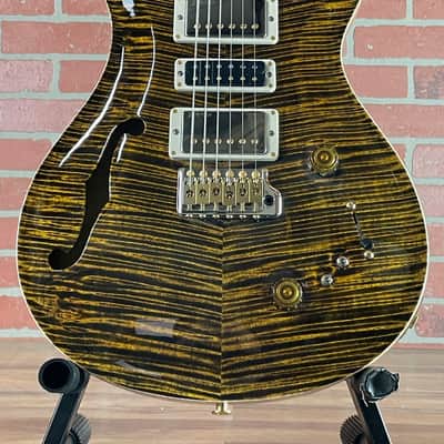 PRS 40th Anniversary Special Semi-hollow 22 Limited Edition Electric Guitar - Yellow Tiger image 2