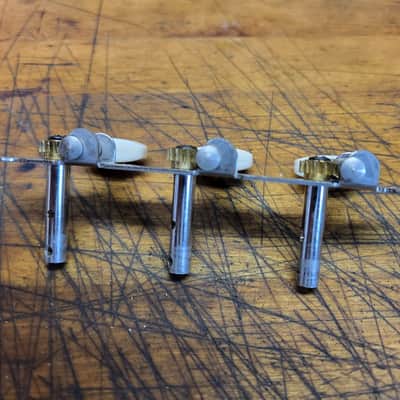 Tuners Vintage RARE 1970's 3x3 Open Back Guitar Tuners Luthier Parts image 6