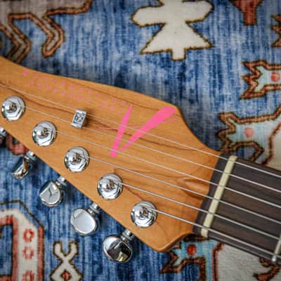 TOM ANDERSON USA Drop Top Hollow Quilt Wakesurf " Strawberry Shortcake + Ziricote" (2023) image 14