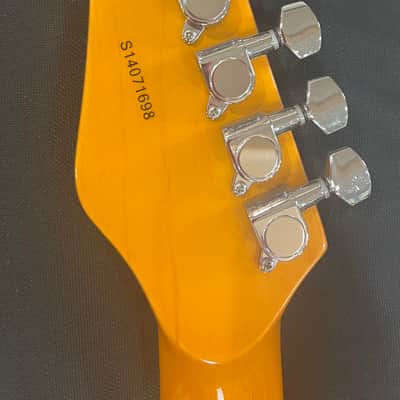 Buzz Feiten Supernova Electric Guitar - Red Excellent Condition image 13