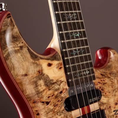 2015 Alembic Further FLG6, Purpleheart/Buckeye image 9