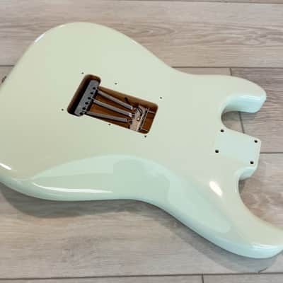2018 Fender Classic Player 60 62 RI Stratocaster Sonic Blue Body with Original Tremolo image 8