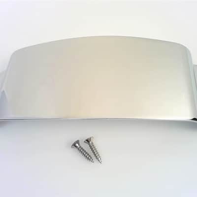 True Custom Shop® 4 String Chrome Neck Pickup Cover for Fender Jazz Bass image 1