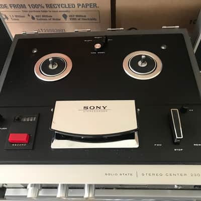Sony TC-230 Stereo Reel to Reel Tape recorder 1968 image 4
