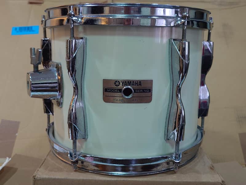 Yamaha 10x8 9000 Recording Custom Tom | Stage White | TT-910R image 1