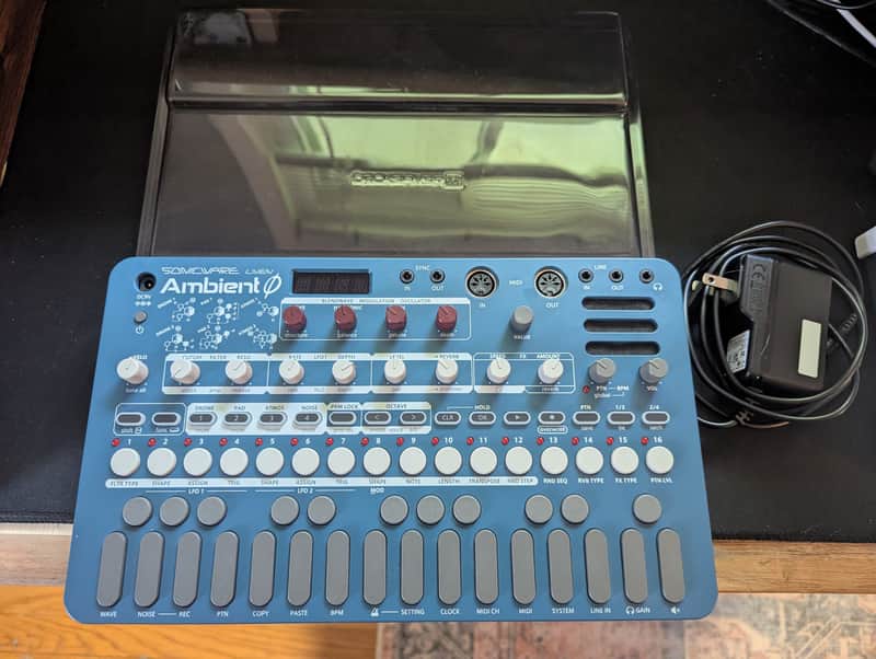 Sonicware Liven Ambient Ø Synthesizer with PSU and Decksaver image 1