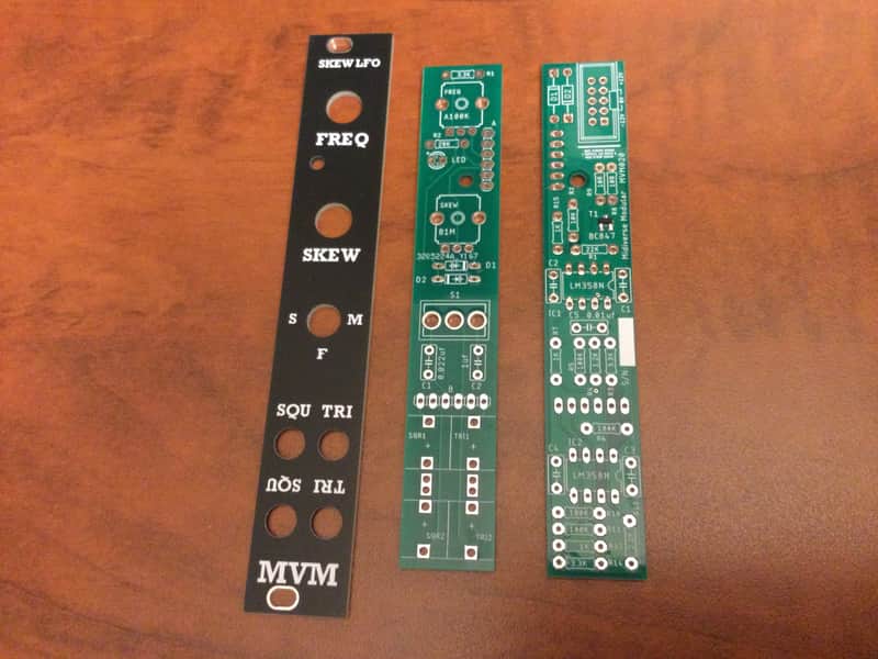 Midiverse Modular - Skew LFO - Eurorack - PCB/Panel image 1