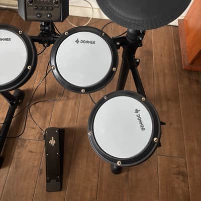 Donner DED-80 Electronic Drum Set with Mesh Heads image 3