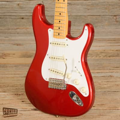 Fender Stratocaster MIM 50's Lacquer Candy Apple Red USED (s965) image 2