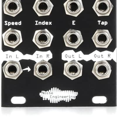 Noise Engineering Fala Versio Stereo Formant Filter Eurorack Module - Black image 1