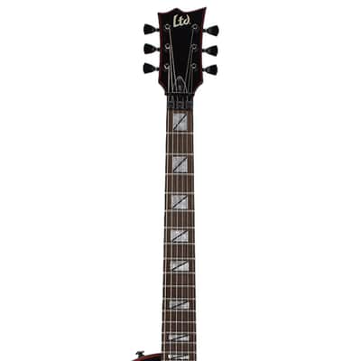 ESP LTD GH-200 Gary Holt Signature Electric Guitar - Black image 9