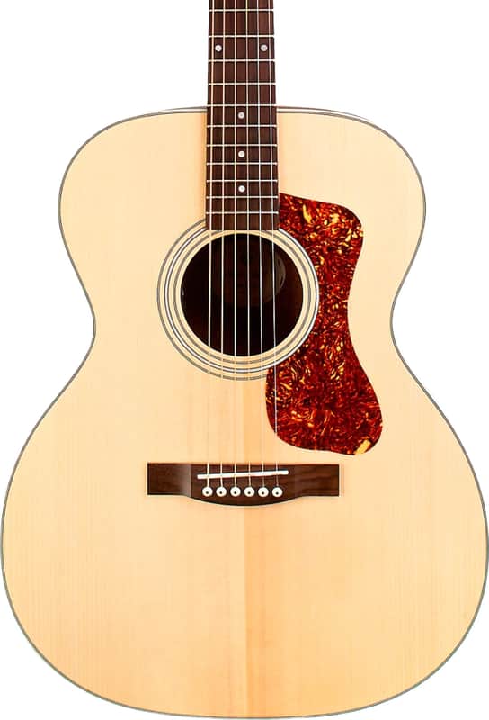 Guild OM-340 Grand Auditorium Acoustic Guitar, Solid Spruce Top image 1