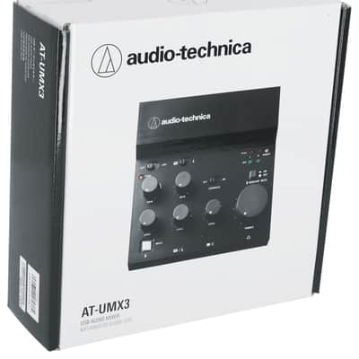 Audio Technica AT-UMX3 USB Live Stream Audio Recording Mixer+Warm Audio Boom Arm image 14