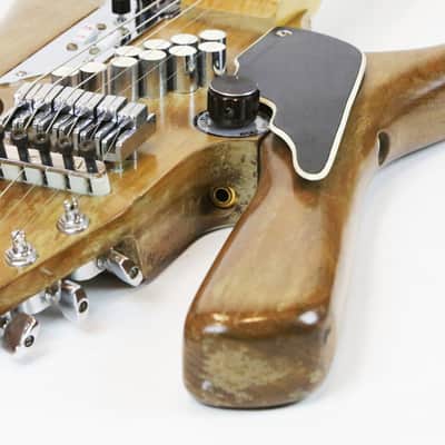 1968 Bunker Hell-Bender Wild Hippie Glam Rock Vintage Electric Guitar Walnut Crazy Pickups image 10