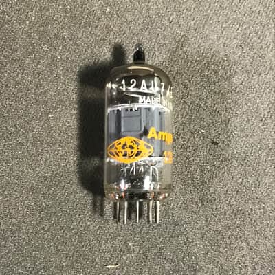 Vintage Amperex 12AU7 ECC82 Holland Heerlen △ GF8 9E1 Orange Label Tube Tested Strong image 1