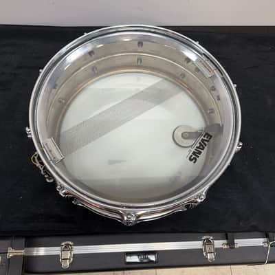 Vintage 1965 Ludwig 14"x5" Ludalloy Aluminum Snare Drum Keystone Badge No. 400? Supraphonic? image 8