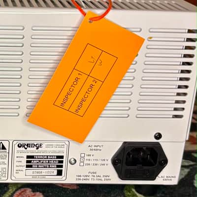 Package Deal! - Orange Terror Bass BT500H (2024) with OBC112 Cabinet (2025) image 4
