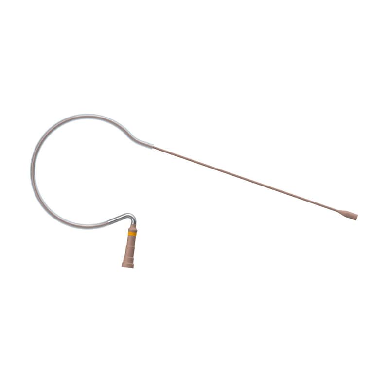 Countryman E6i Earset Omnidirectional Condenser Microphone, TA4F Connector for Shure Wireless Transmitters, Standard Gain, 1mm (Tan) image 1