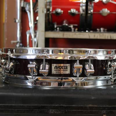 Ayotte 3.5x14 Piccolo Snare Drum in Dark Brown Lacquer image 6